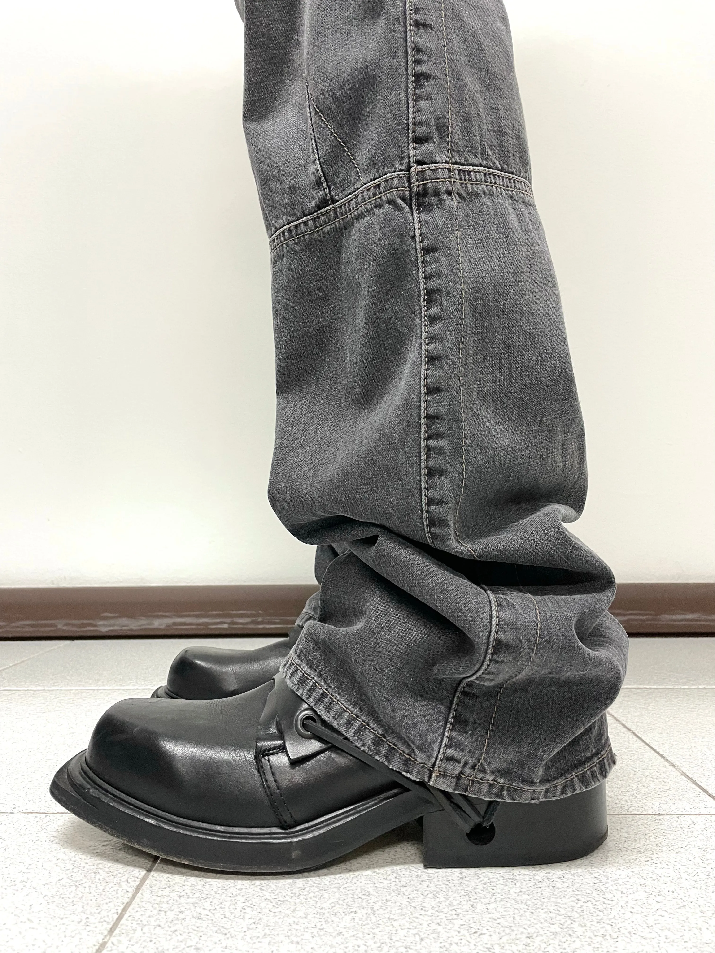 2004 Dolce & Gabbana bondage cargo pants