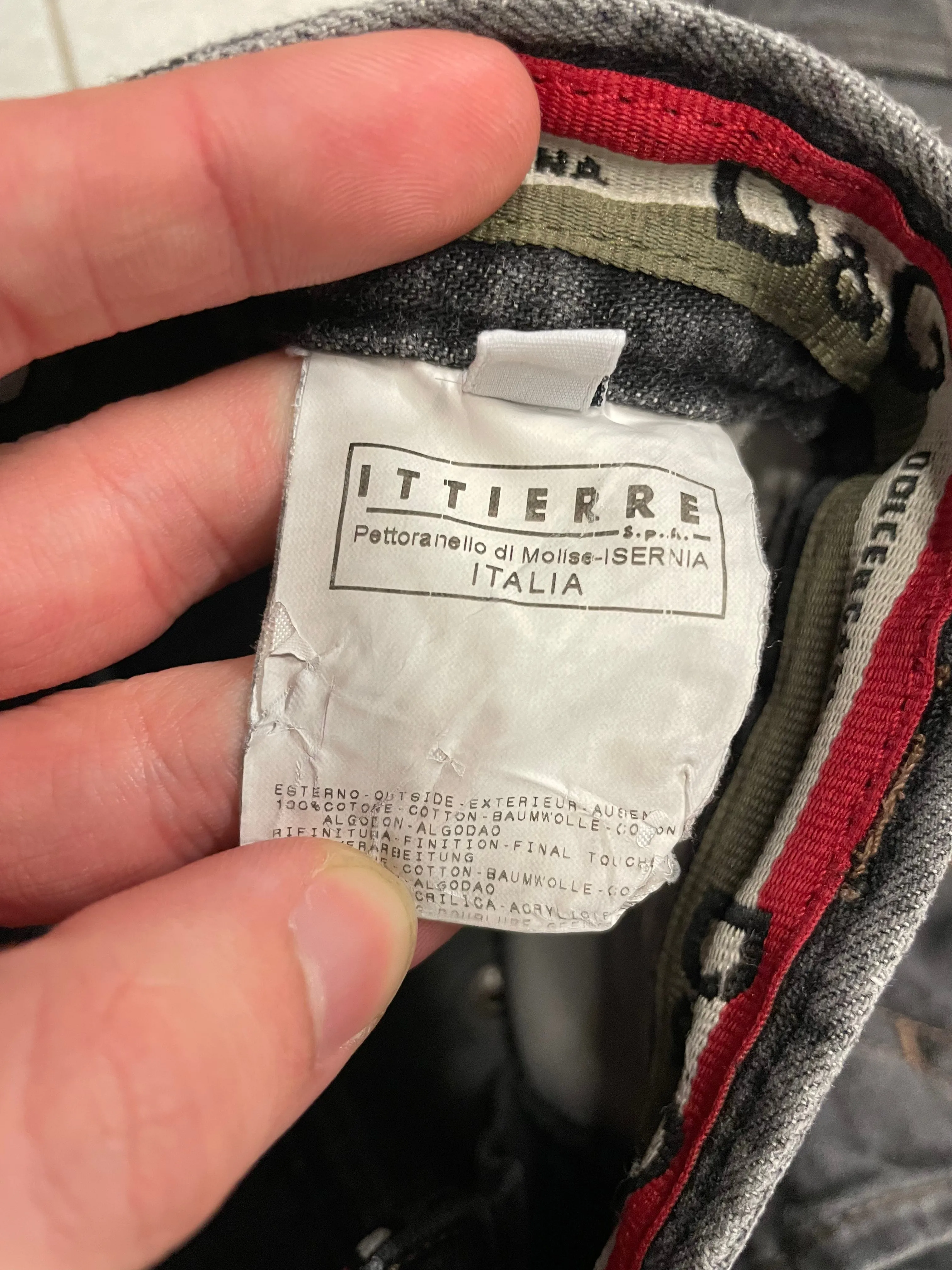 2004 Dolce & Gabbana bondage cargo pants