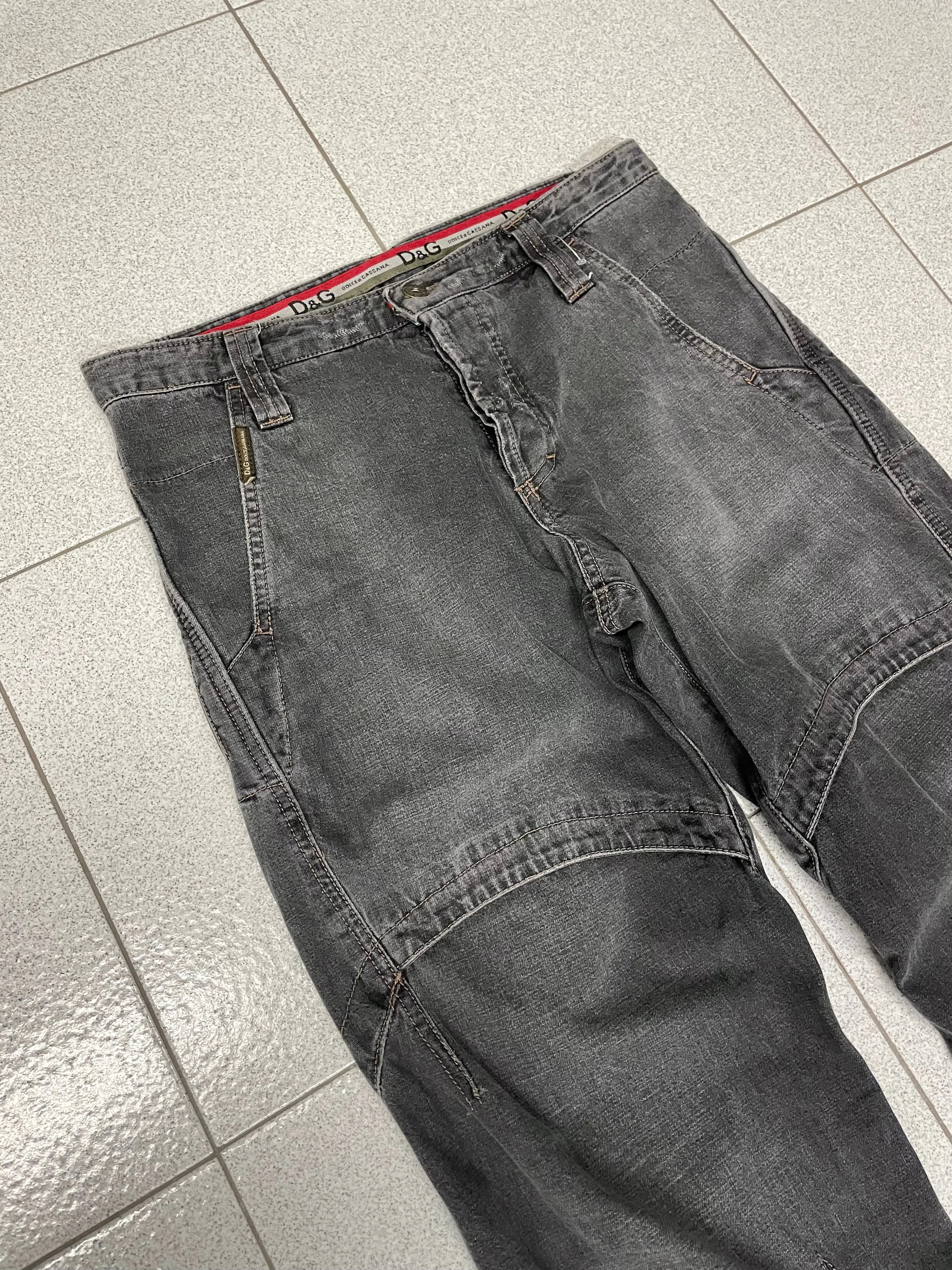 2004 Dolce & Gabbana bondage cargo pants