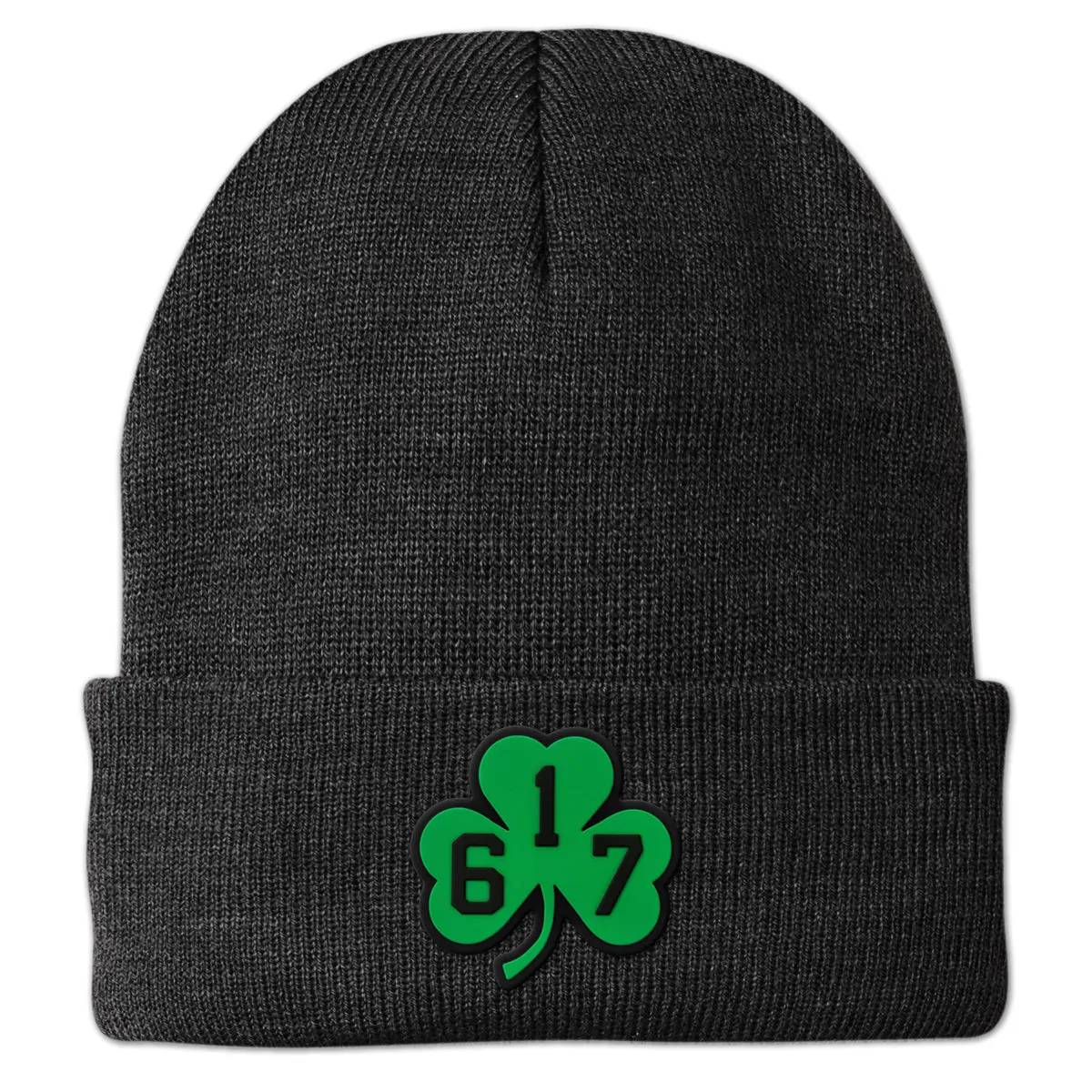 617 Shamrock PVC Patch Cuff Knit