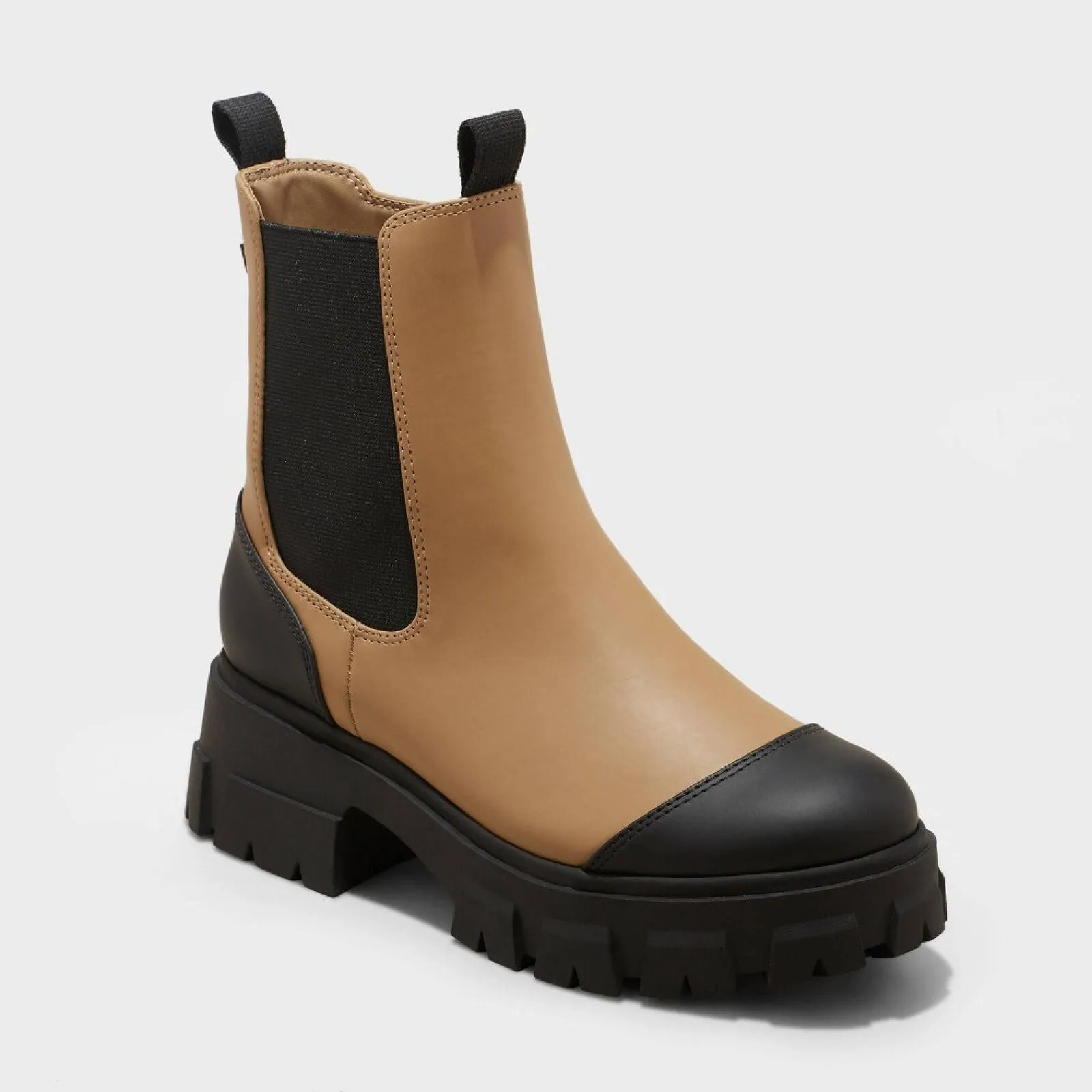 A New Day Women's Devan Winter Boots 88375422 Tan Brown 6.5M