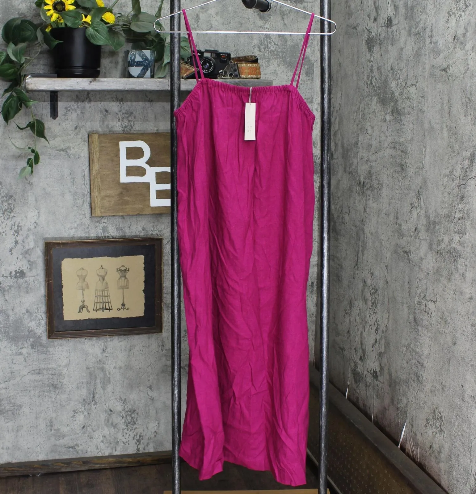A New Day Women's Easy Linen Tank Dress