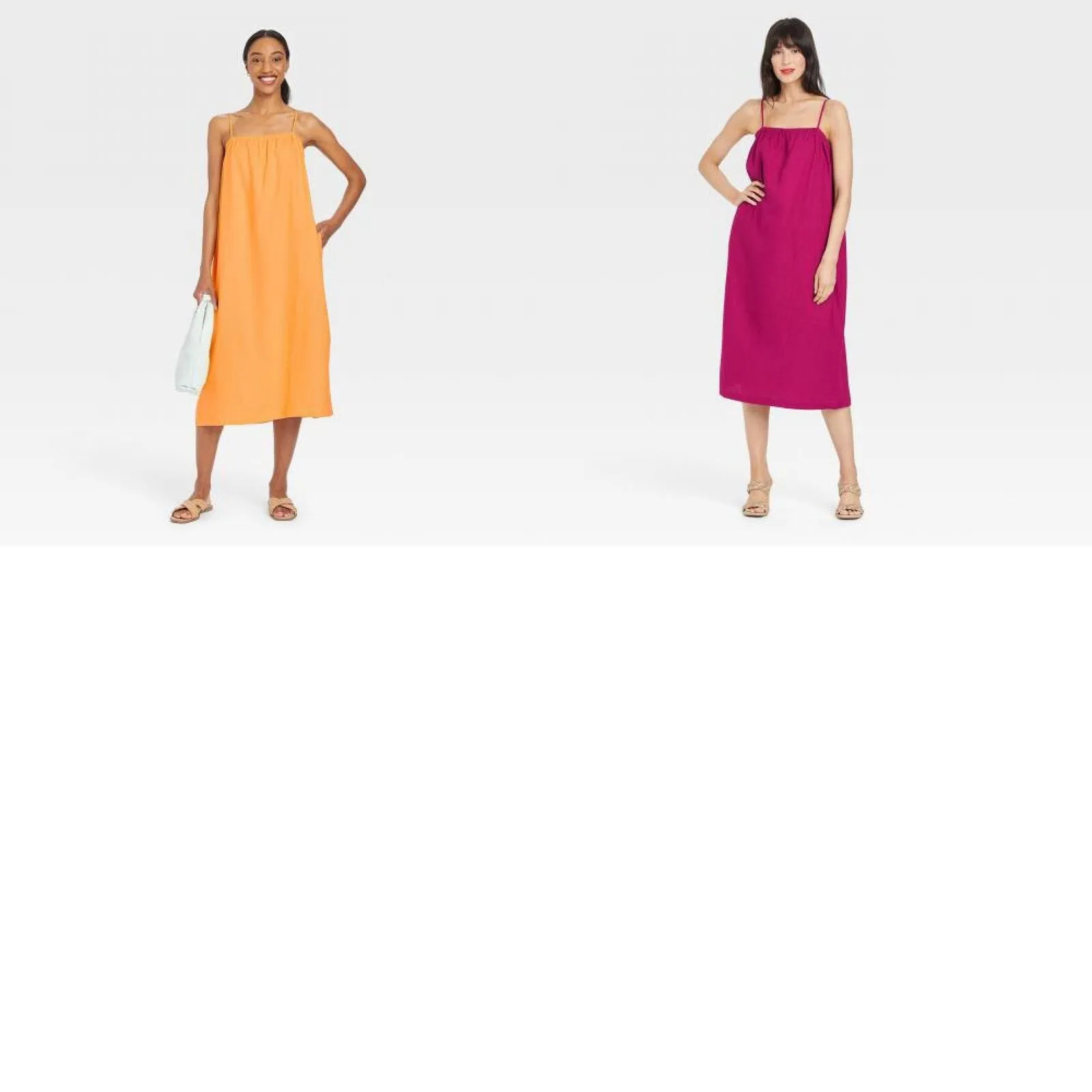 A New Day Women's Easy Linen Tank Dress