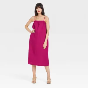 A New Day Women's Easy Linen Tank Dress