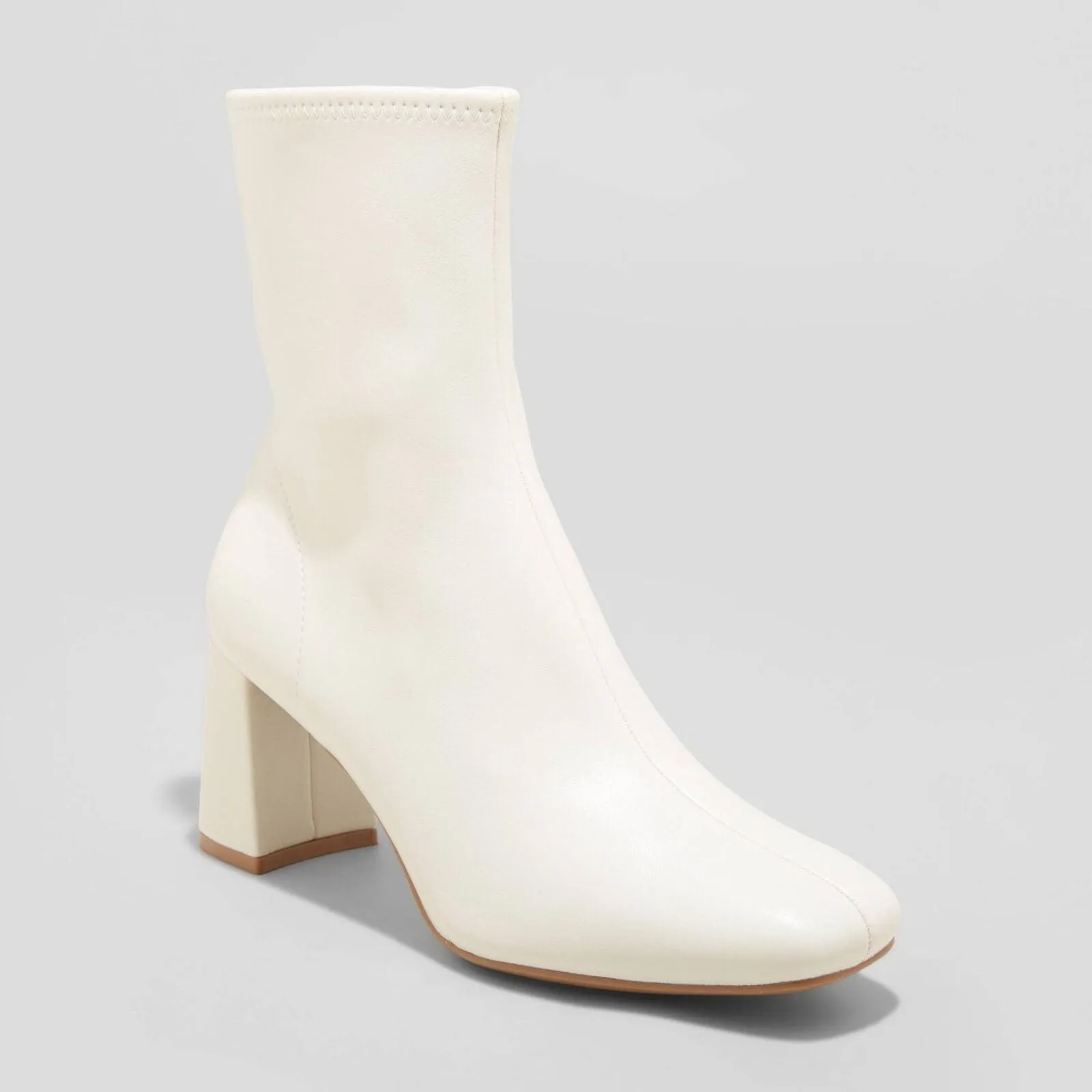 A New Day Women's Pippa Stretch Boots 87930379 Off White 7.5M