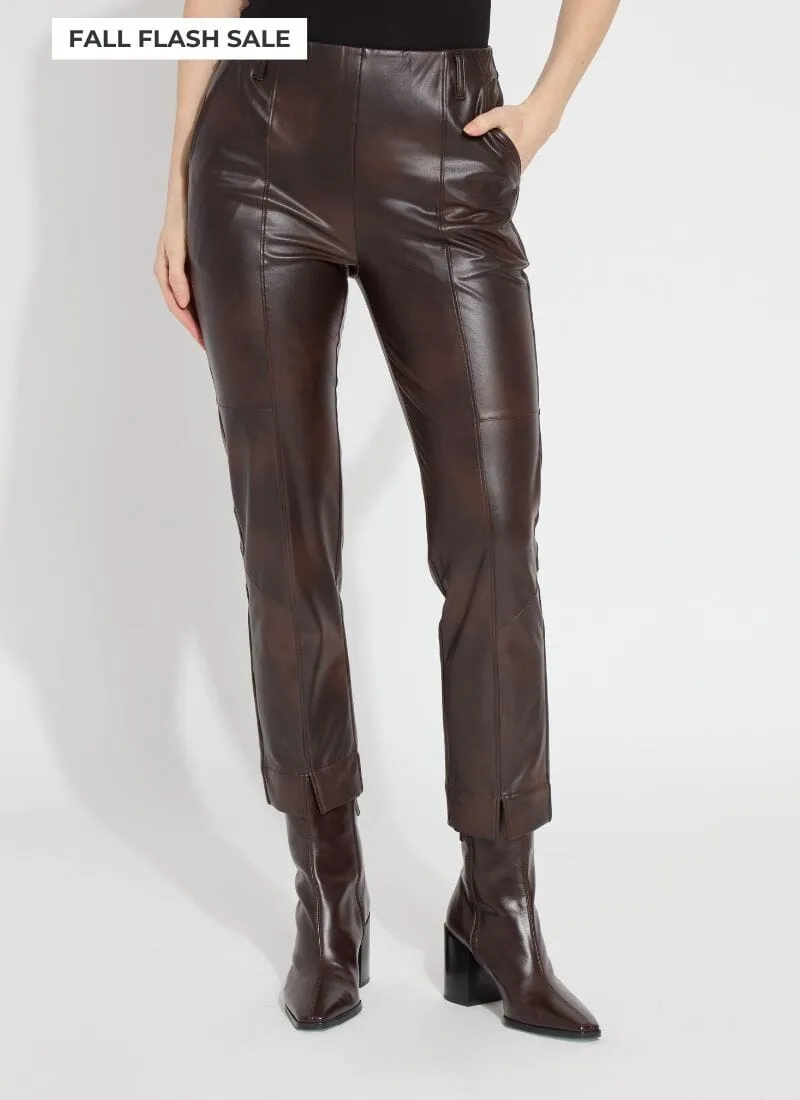 Acro Vegan Leather Trouser (26" Inseam)