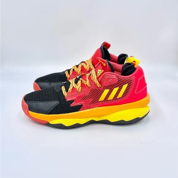 Adidas Dame 8 J Mr. Incredible Basketball Shoe HR1613 Big Kids size 5.5 Disney