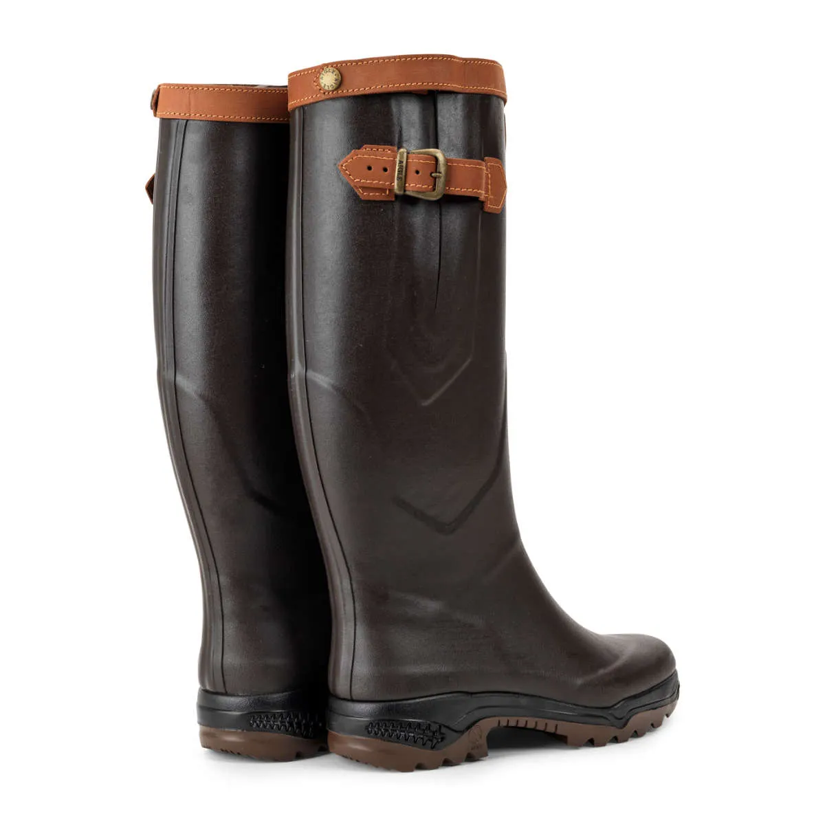 Aigle Parcours (2) Signature Wellington Boot (Brun)