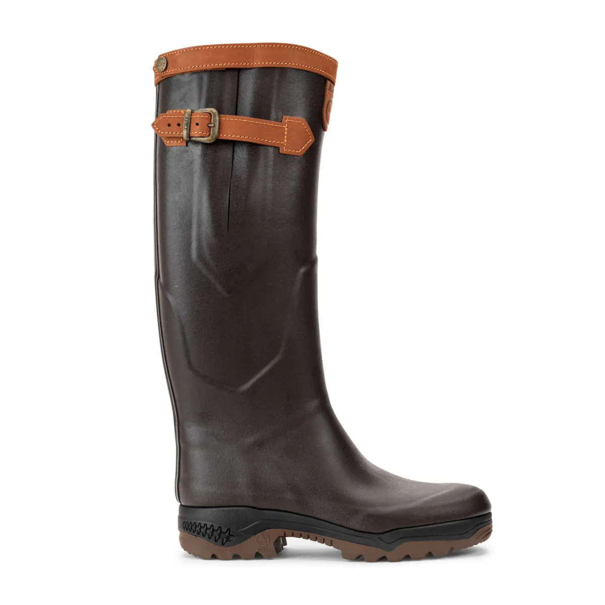 Aigle Parcours (2) Signature Wellington Boot (Brun)