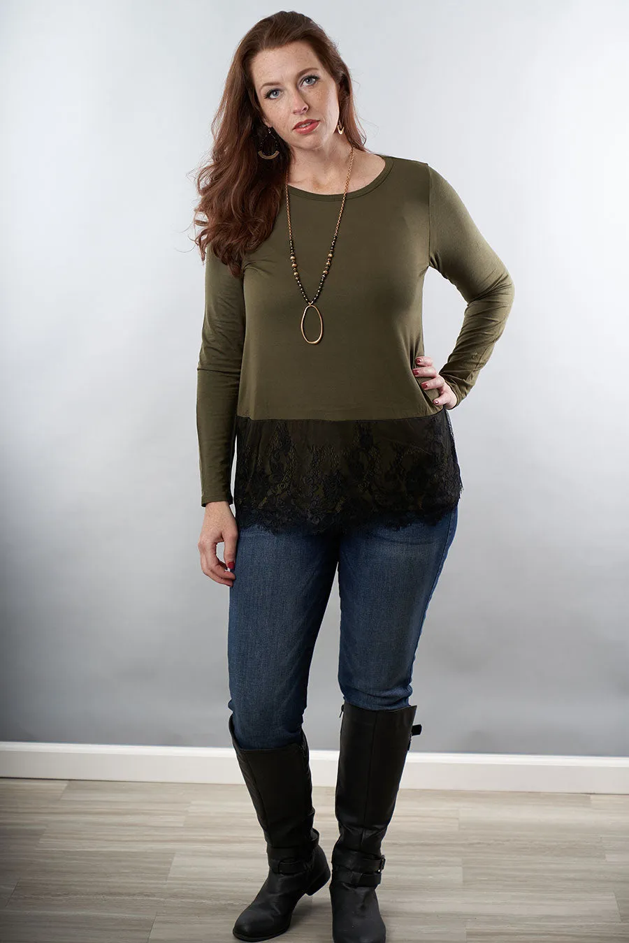 Anything Goes Long Sleeve Top