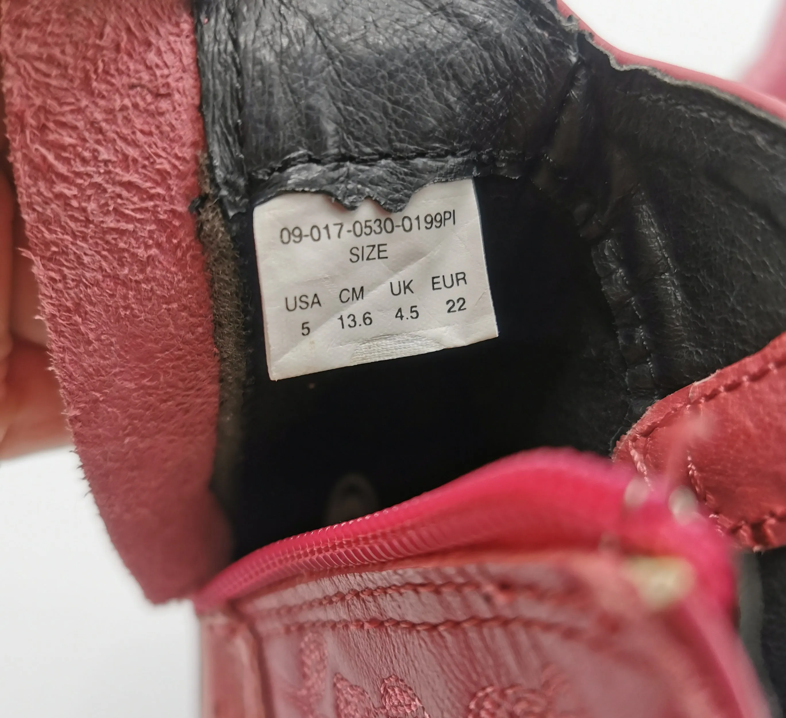 BABY GIRL SIZE 5 TODDLER - ROPER Pink Cowgirl Boots EUC B19