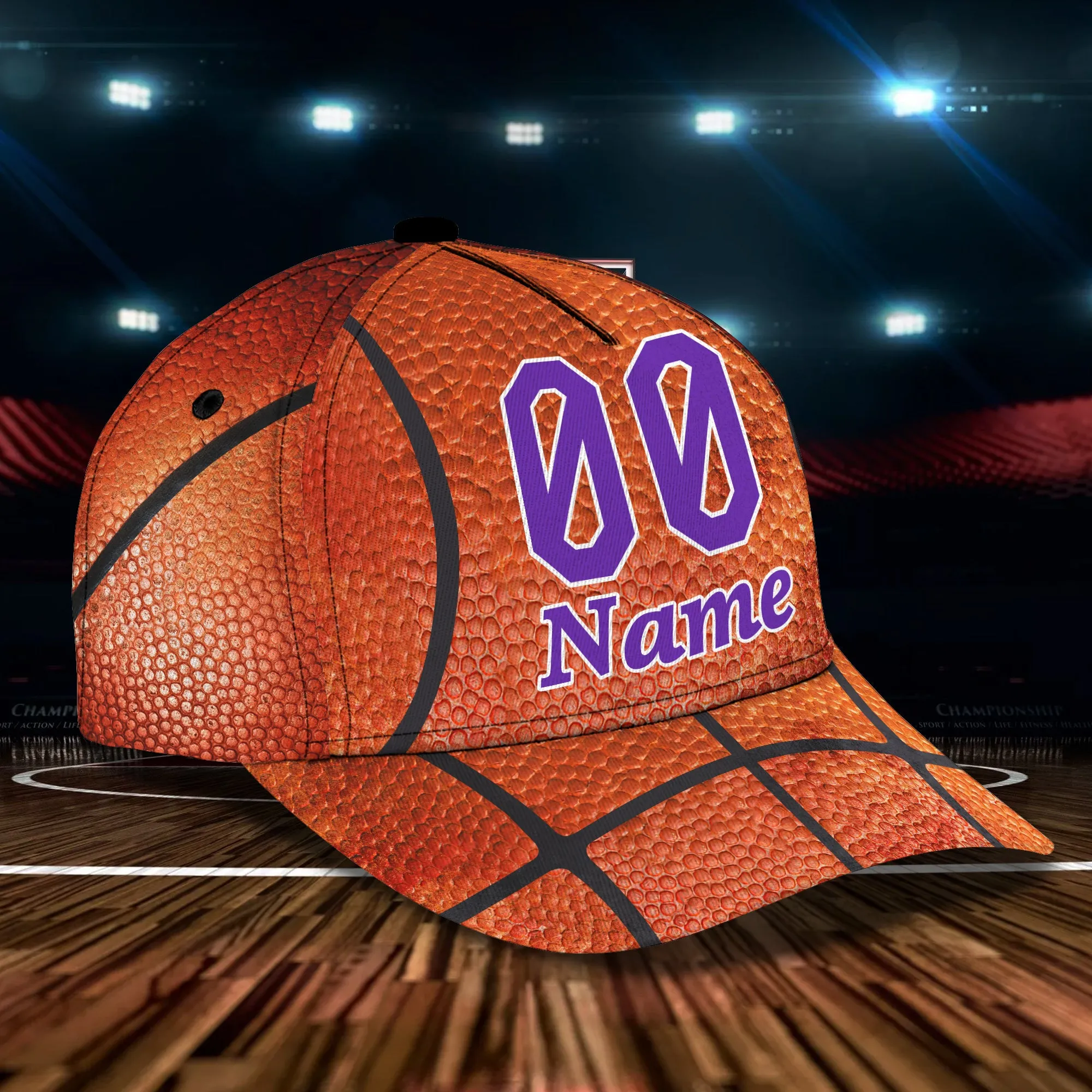 basketball - Personalized Name Cap - Tt99-123