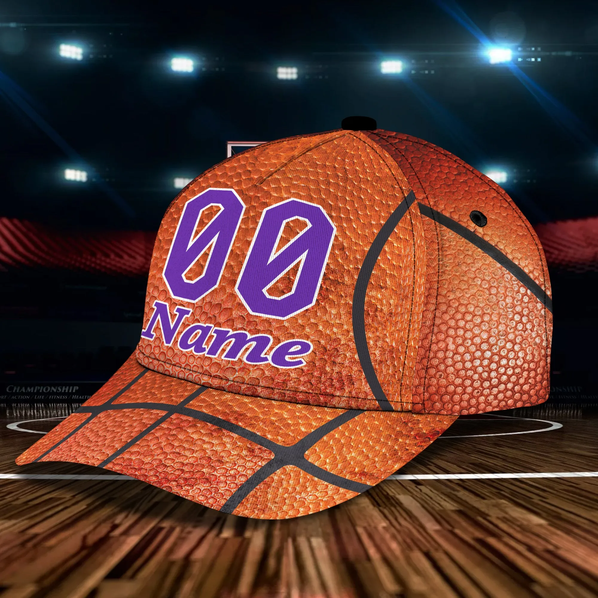 basketball - Personalized Name Cap - Tt99-123