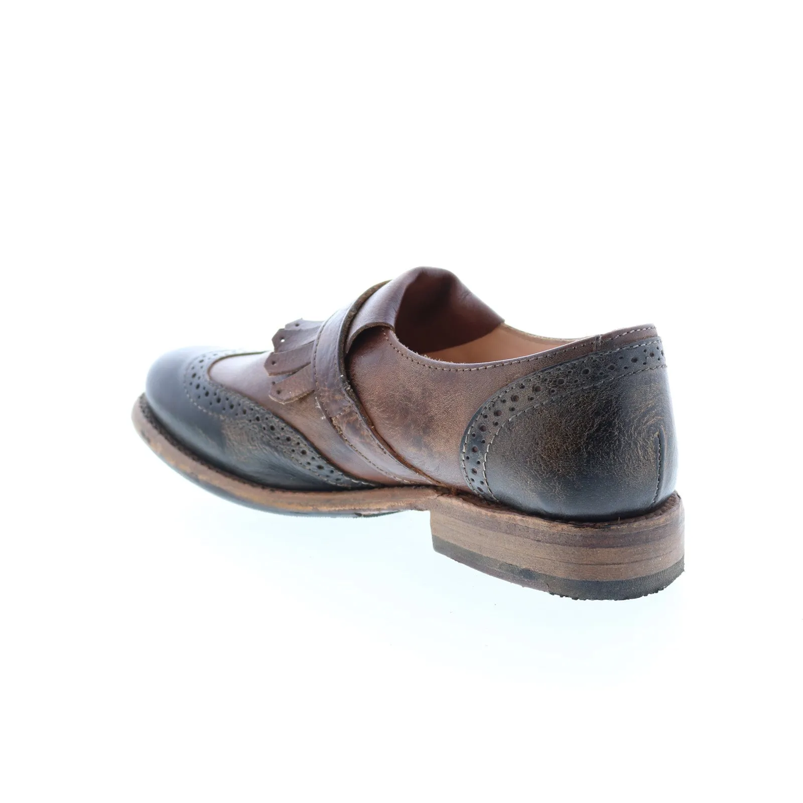 Bed Stu Dolly F321124 Womens Black Leather Loafers & Slip Ons Penny Shoes