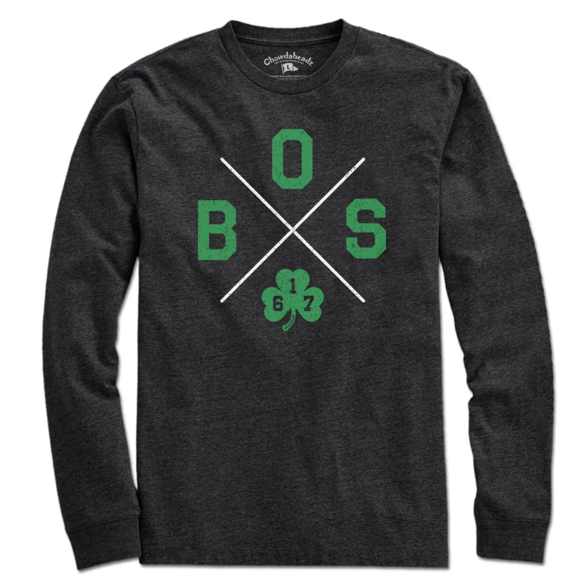BOS Shamrock Crossed Out T-Shirt