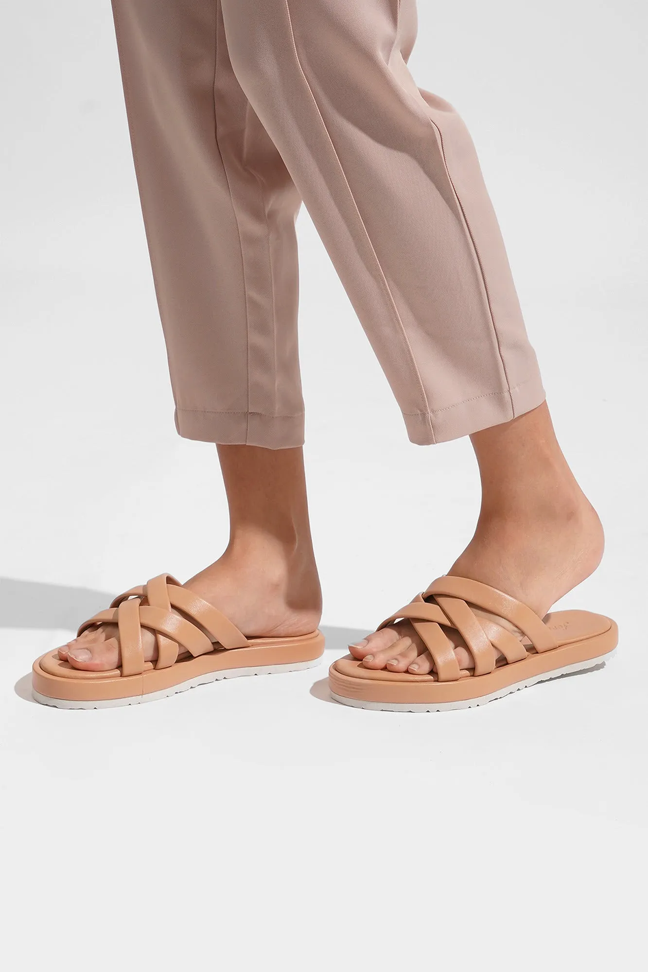Braided Padded Sandals