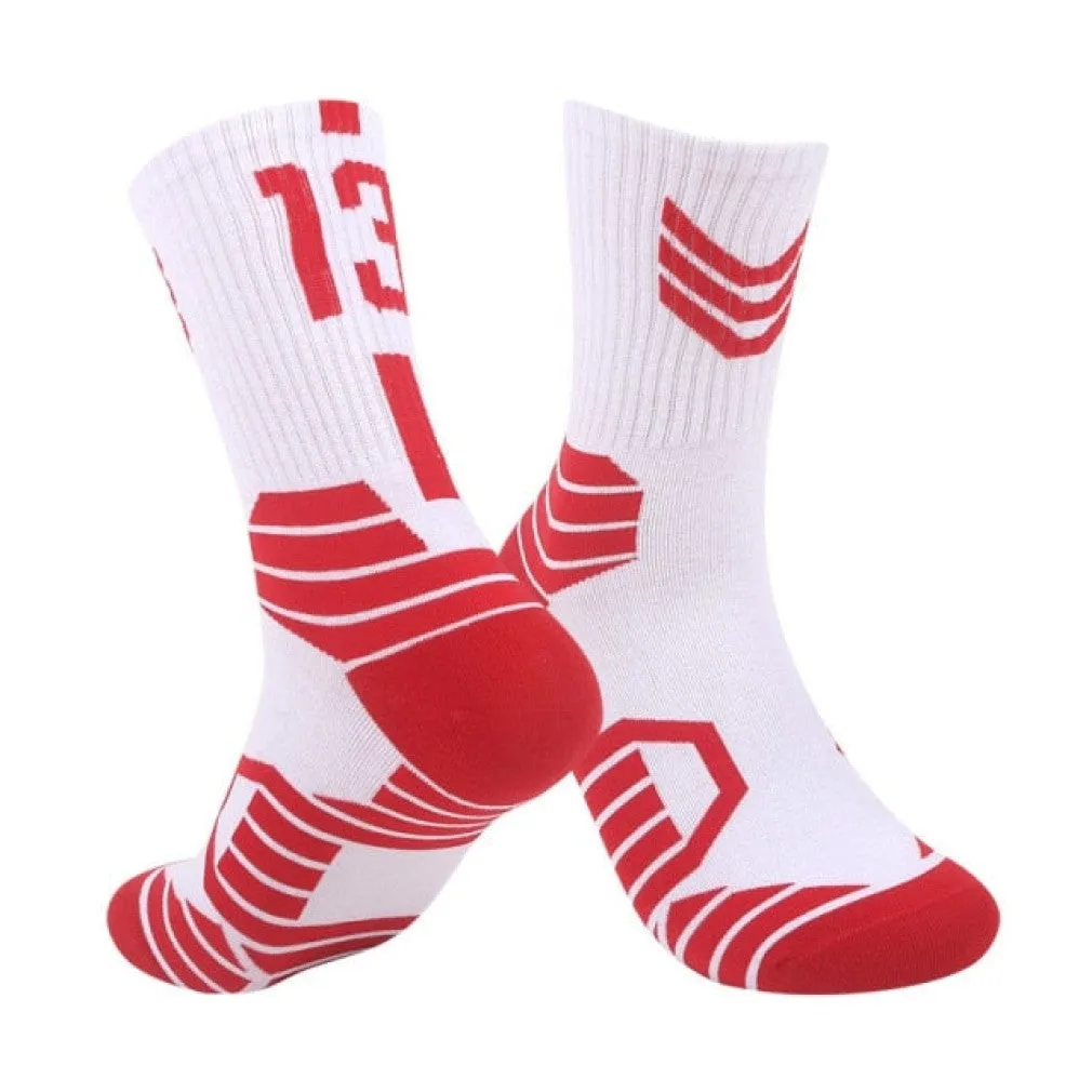 ContiNent 33 Professional Basketball Socks Sport For Kids Men Outdoor Cycling Climbing Running Fast-drying Breathable Adult Non-Slip
