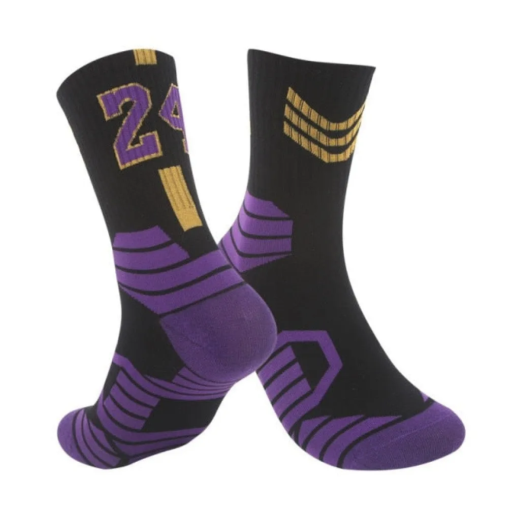 ContiNent 33 Professional Basketball Socks Sport For Kids Men Outdoor Cycling Climbing Running Fast-drying Breathable Adult Non-Slip