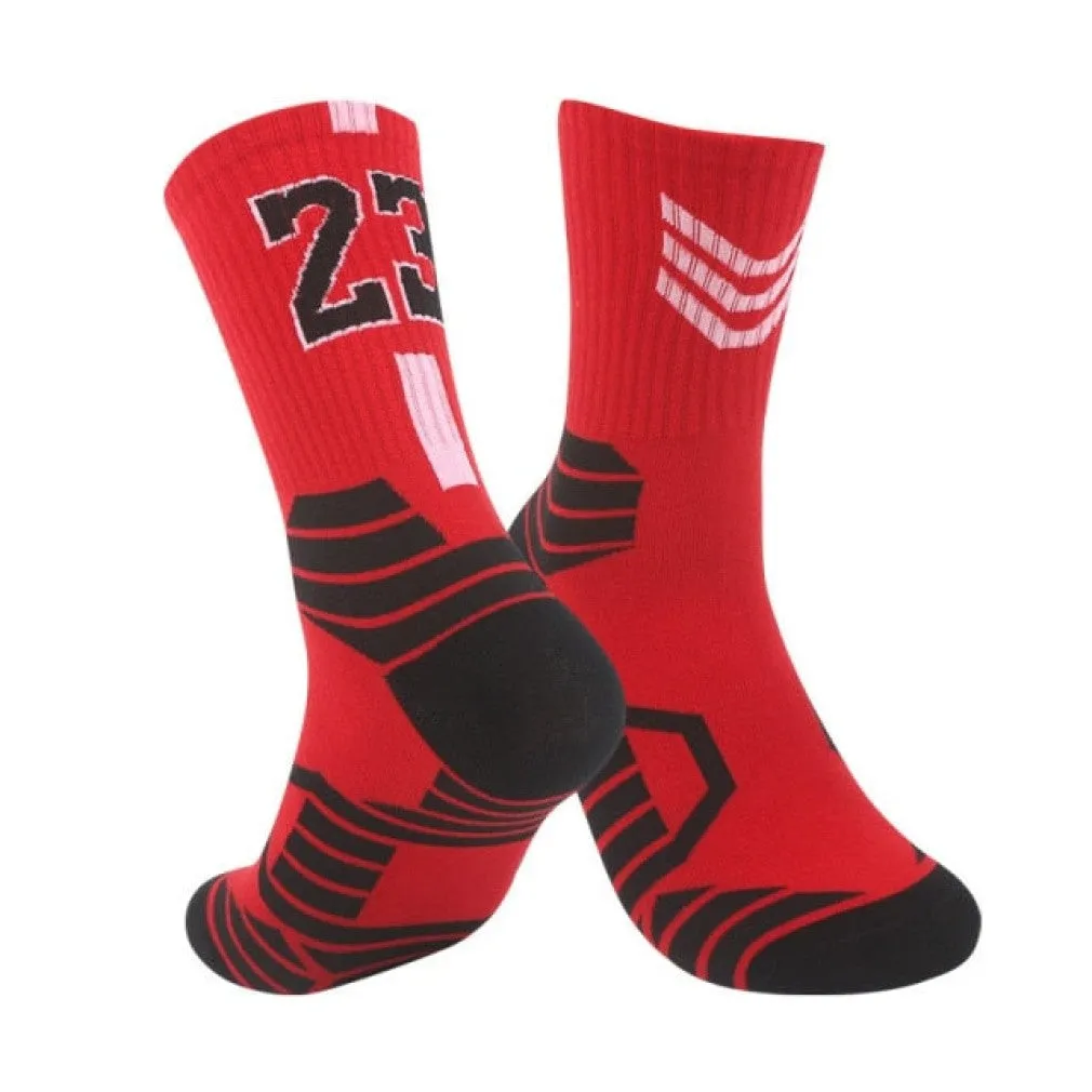 ContiNent 33 Professional Basketball Socks Sport For Kids Men Outdoor Cycling Climbing Running Fast-drying Breathable Adult Non-Slip