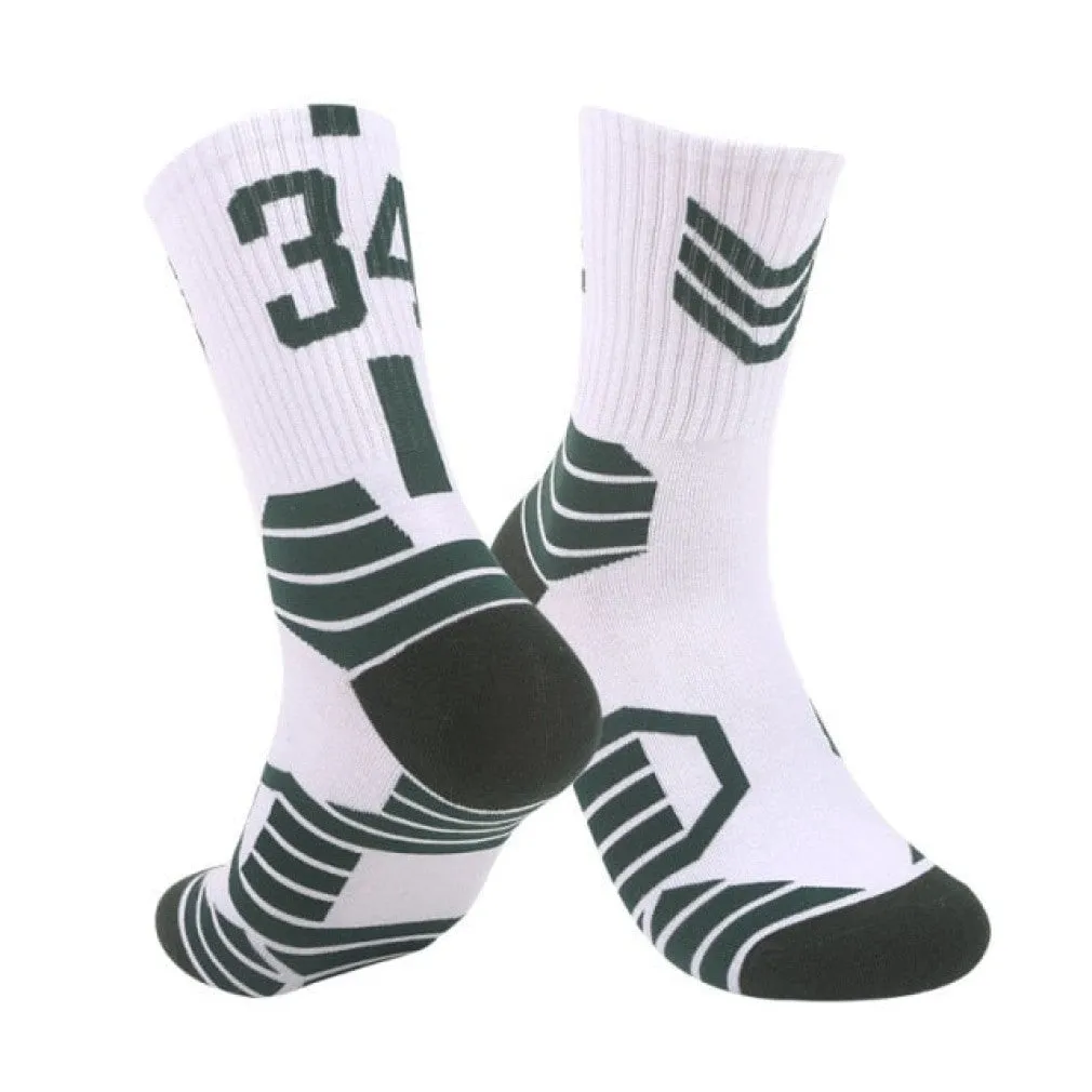 ContiNent 33 Professional Basketball Socks Sport For Kids Men Outdoor Cycling Climbing Running Fast-drying Breathable Adult Non-Slip