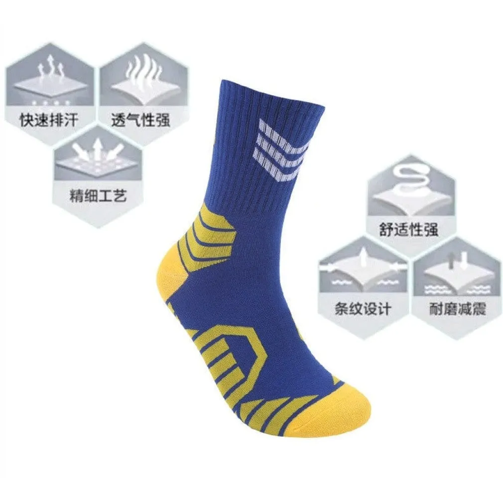 ContiNent 33 Professional Basketball Socks Sport For Kids Men Outdoor Cycling Climbing Running Fast-drying Breathable Adult Non-Slip