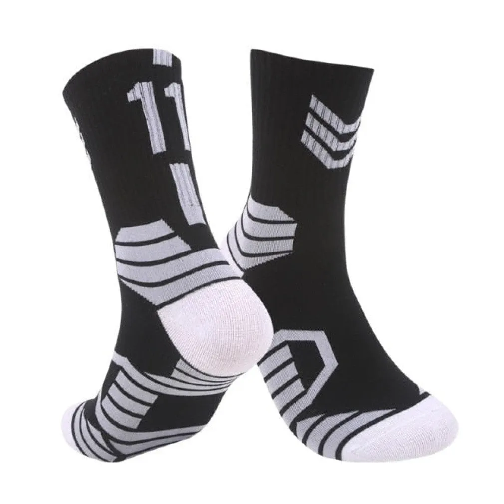 ContiNent 33 Professional Basketball Socks Sport For Kids Men Outdoor Cycling Climbing Running Fast-drying Breathable Adult Non-Slip
