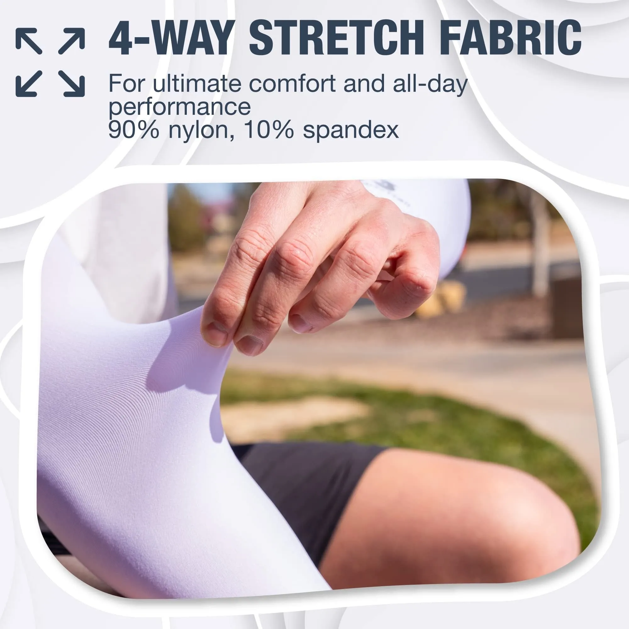 Cooling Arm Sleeves for Men and Women