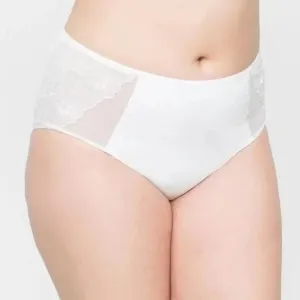 Curvy Couture -  Glistening Hipster  Ivory