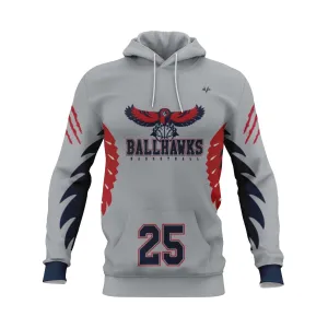 DAVINCI BALLHAWKS BASKETBALL Sublimated Hoodie