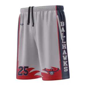 DAVINCI BALLHAWKS BASKETBALL Sublimated Shorts