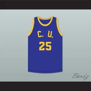 D.C. 25 Cadwallader University Blue Basketball Jersey Fast Break