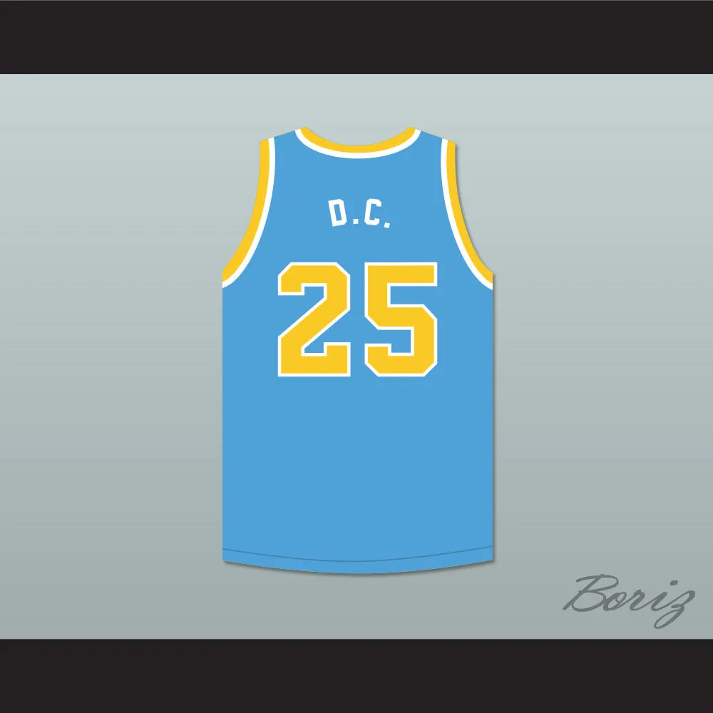 D.C. 25 Cadwallader University Light Blue Basketball Jersey Fast Break