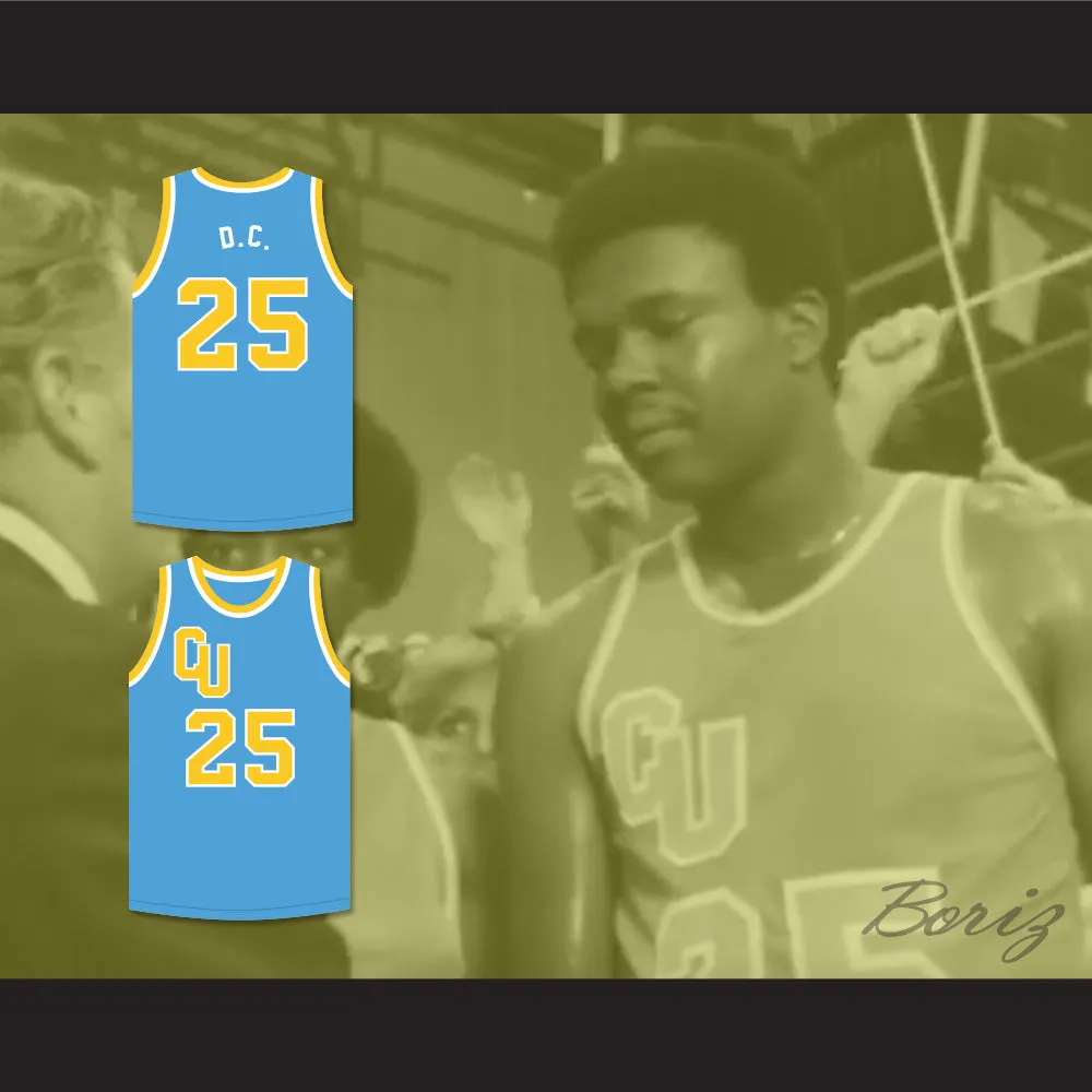 D.C. 25 Cadwallader University Light Blue Basketball Jersey Fast Break