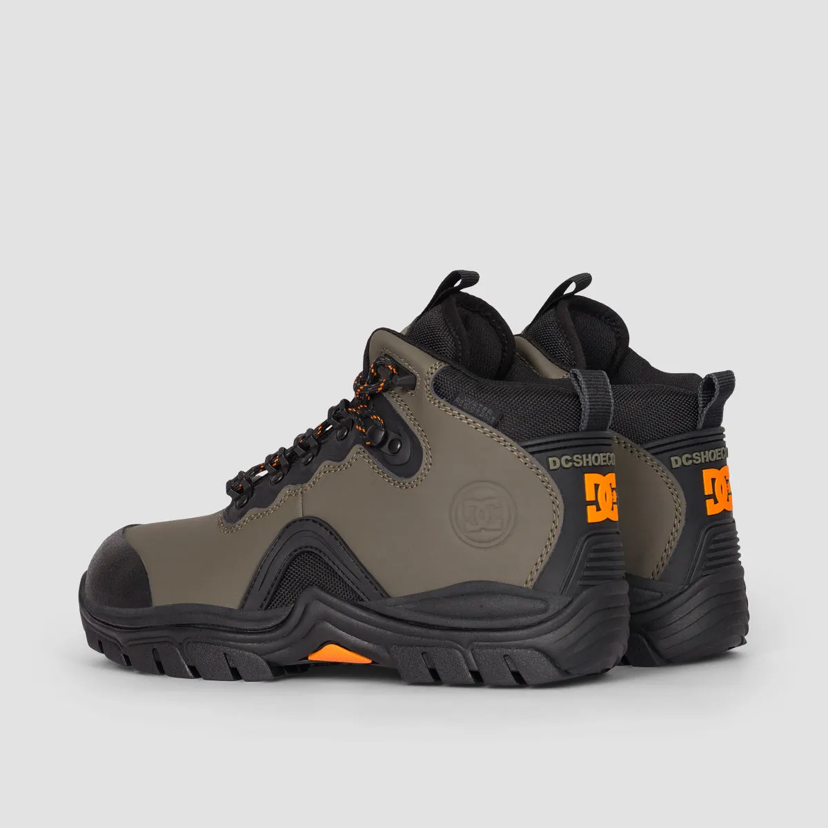 DC Navigator Boots Dusty Olive/Orange