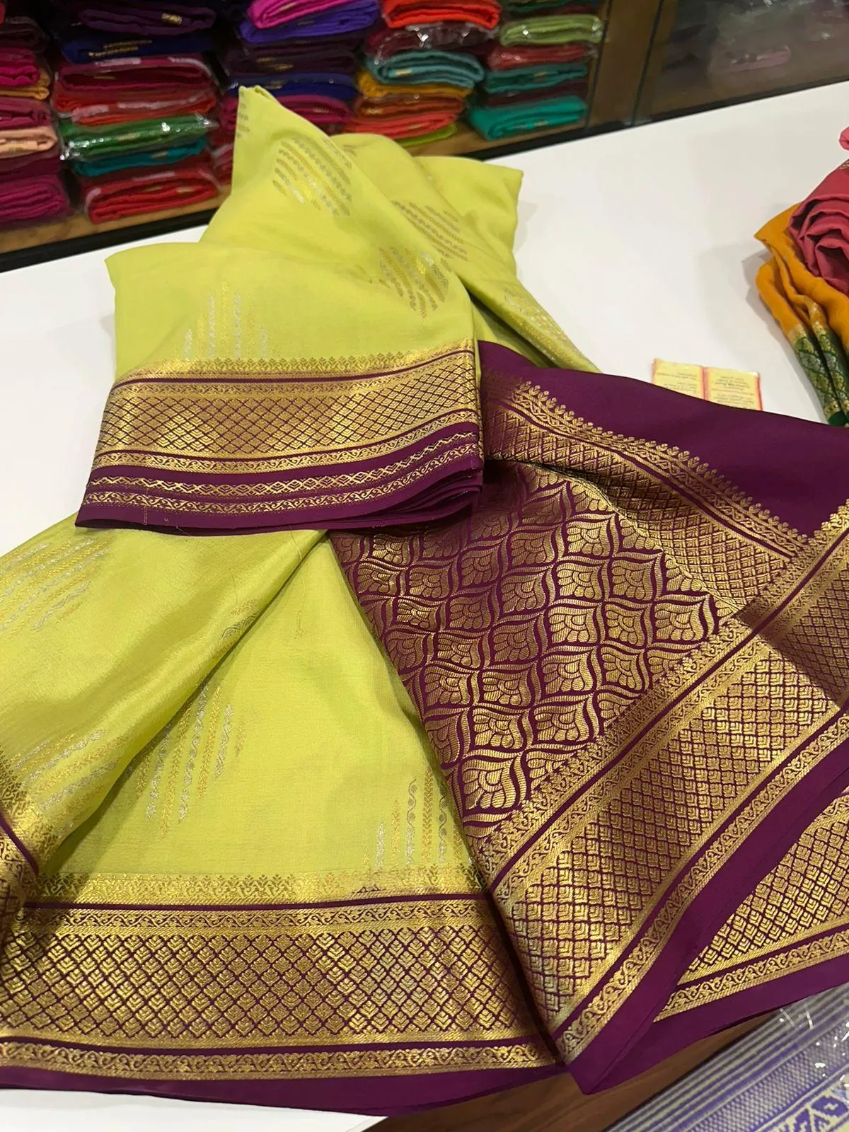 Designer Mysoore Silk Saree