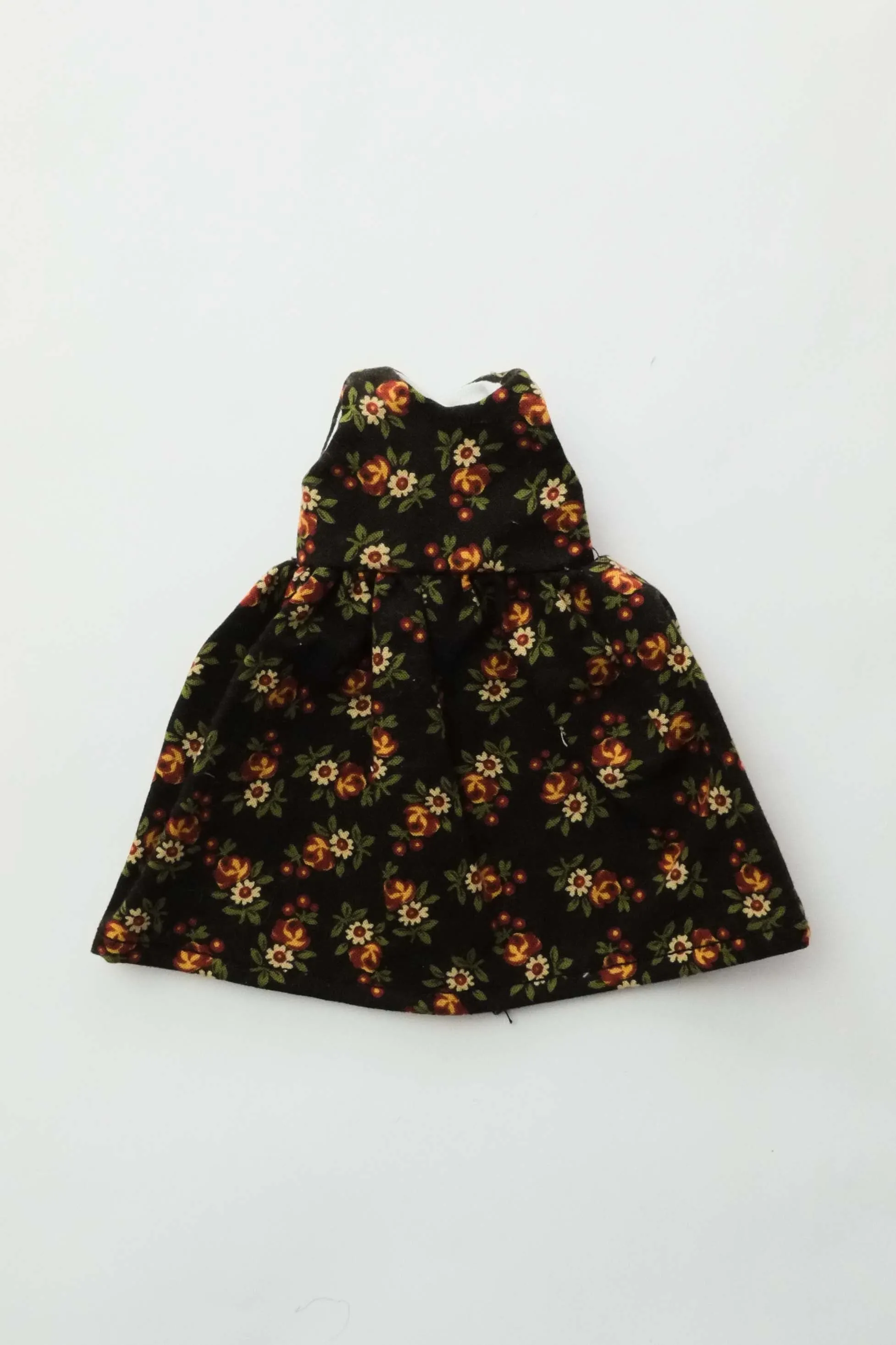Doll Dress | Black Floral