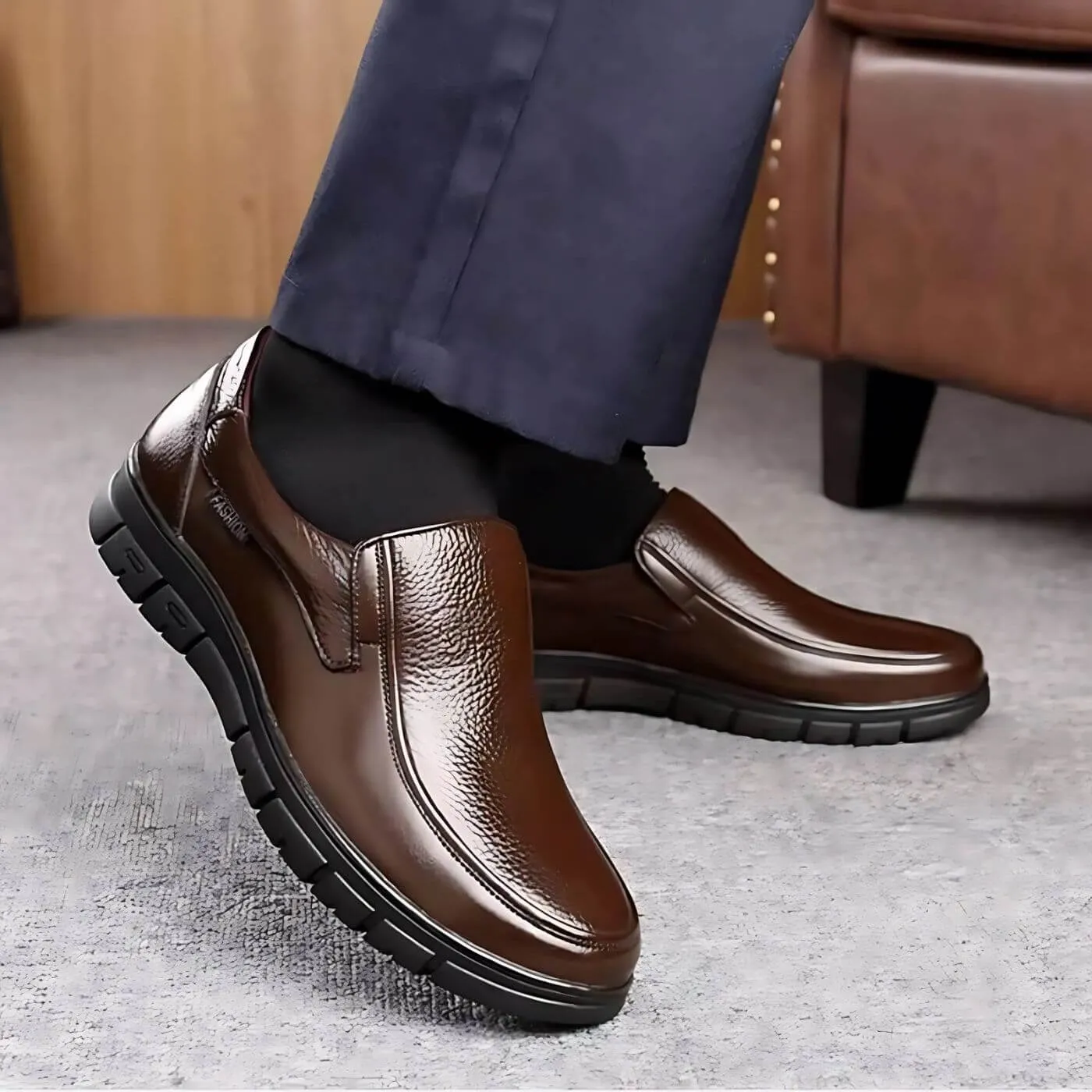 Dominic™ | Orthopaedic Leather Hiking Boots