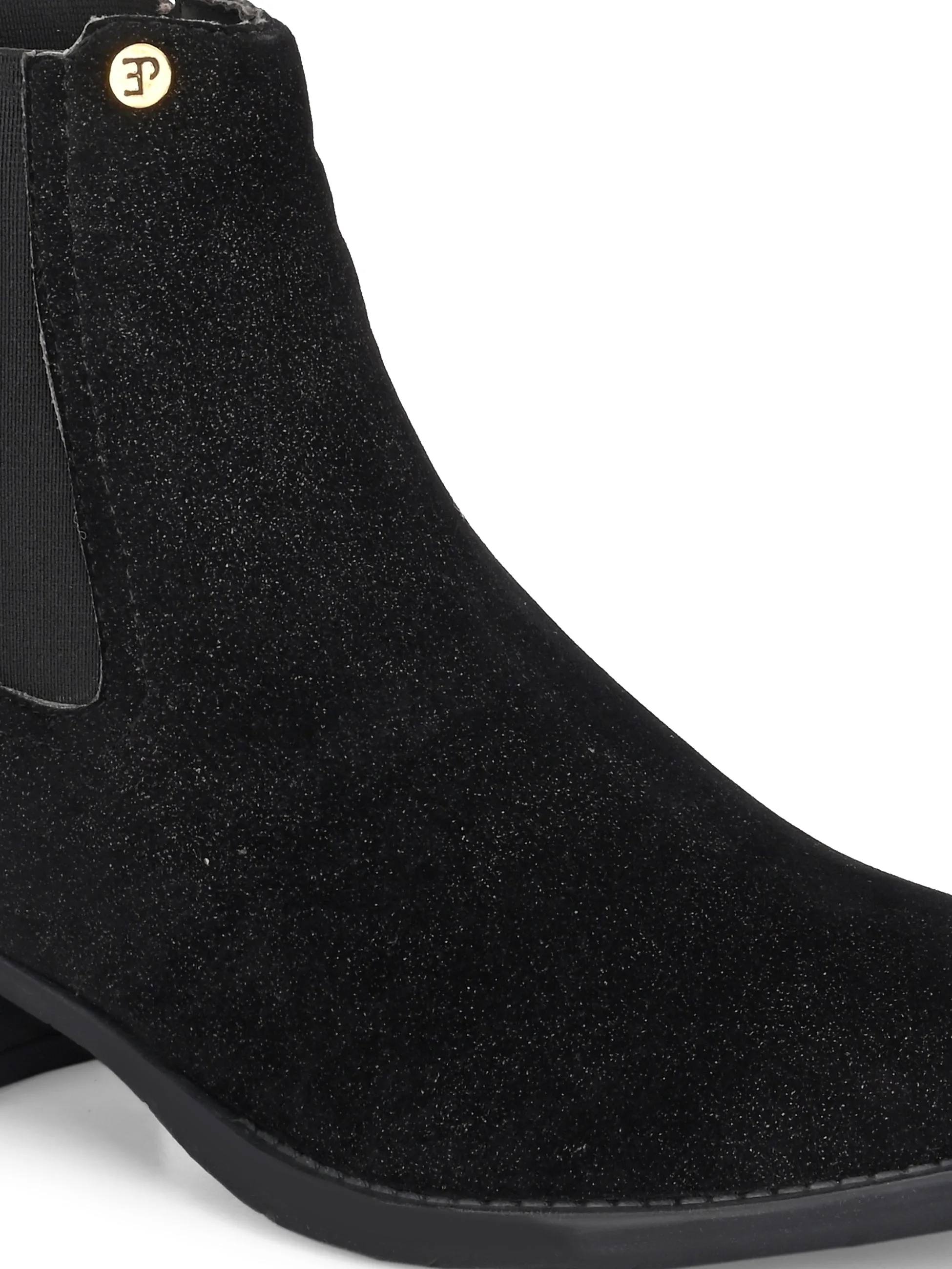 El Paso Women Faux Leather Casual Chelsea Boots