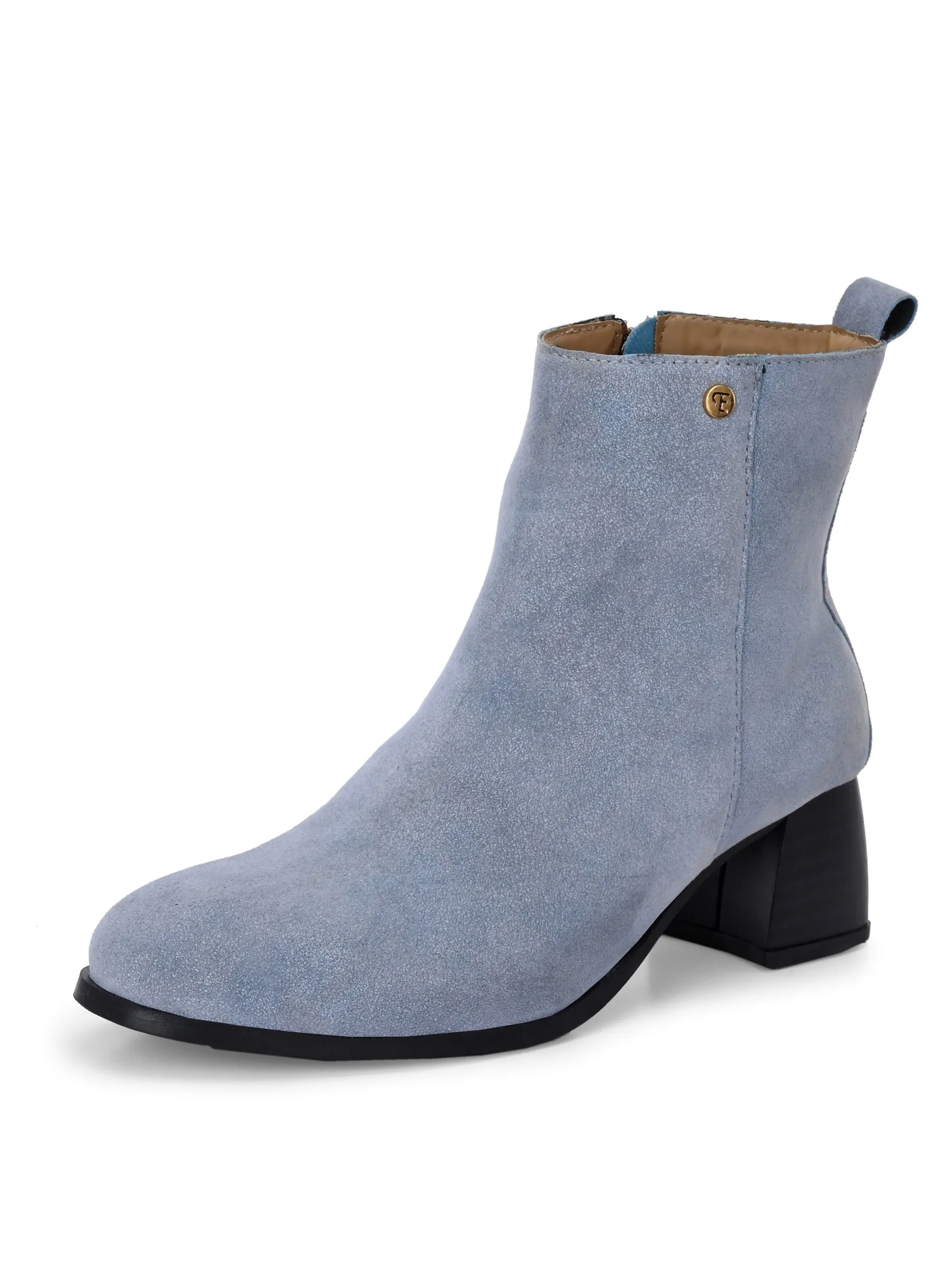 El Paso Women Faux Leather Casual Chelsea Boots