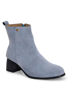 El Paso Women Faux Leather Casual Chelsea Boots