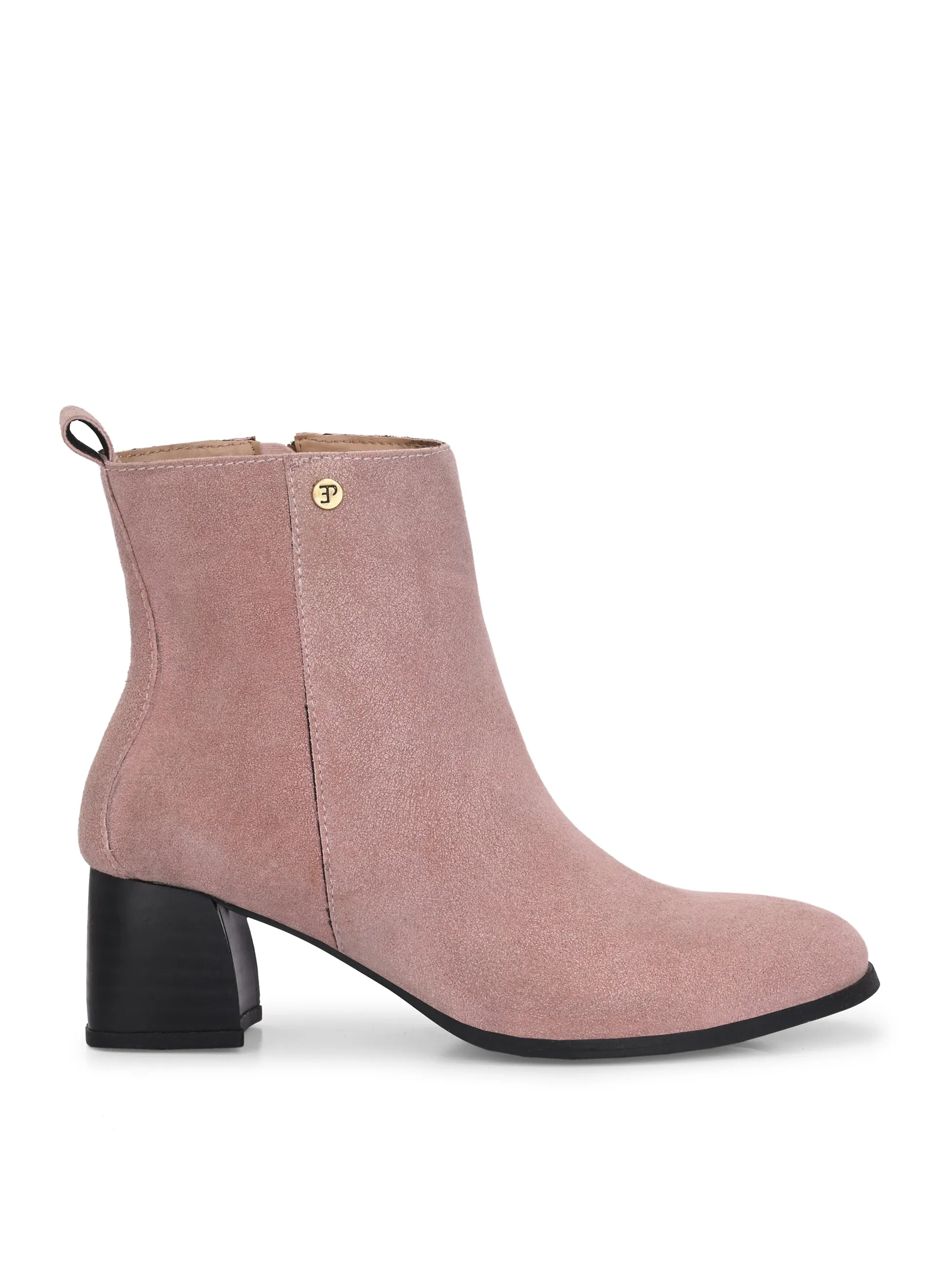 El Paso Women Faux Leather Casual Chelsea Boots