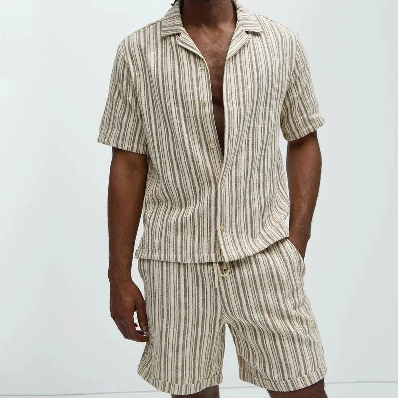 FELSH - Vintage Striped Knit Set for Men
