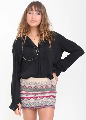 Goddis Lacie Skirt in Conga Pink