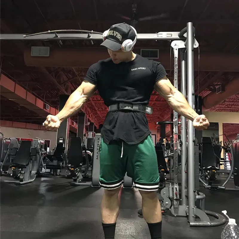 Gym Men Mesh Running Shorts