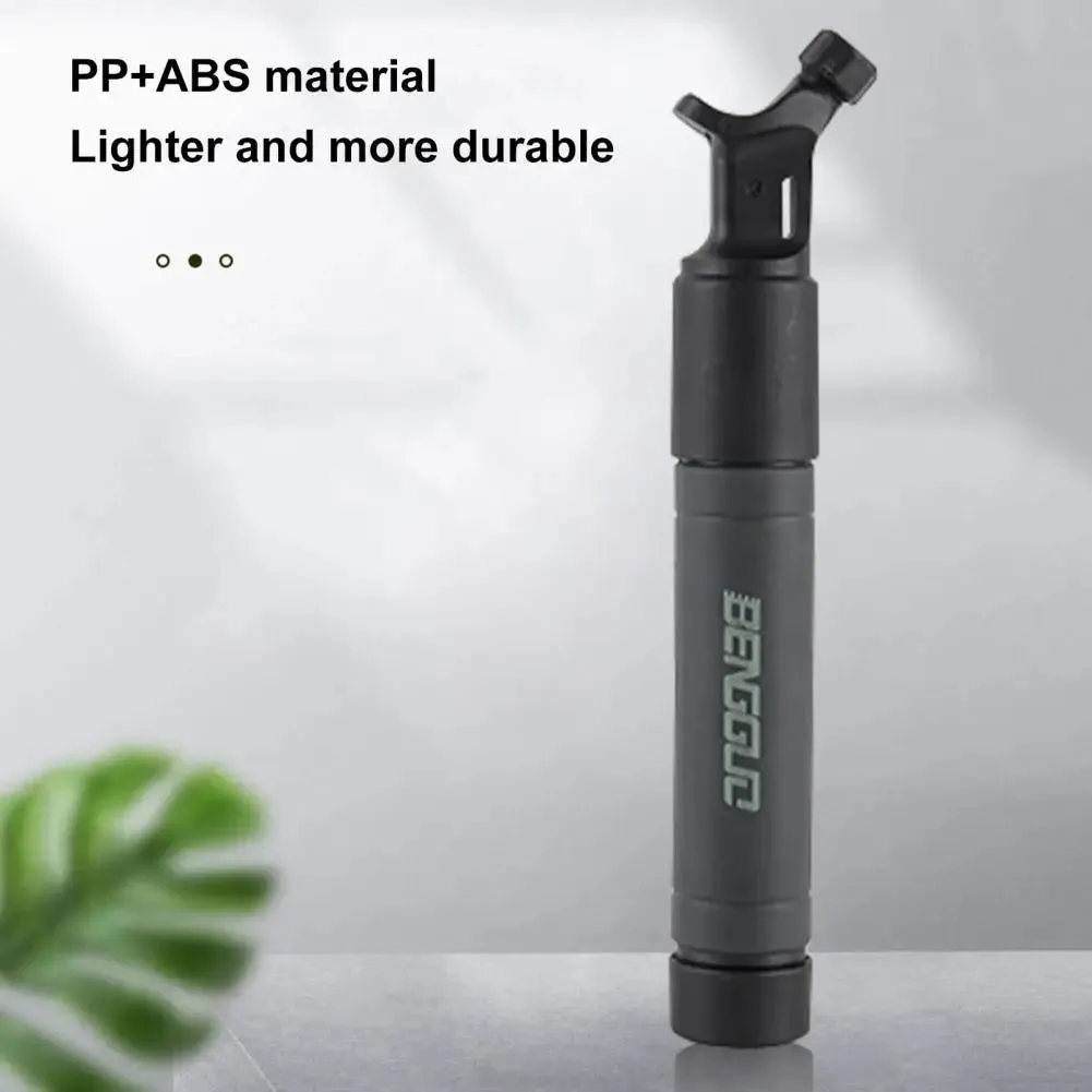 Hand Pump Compact Size Ergonomic Design Football, Basketball Pump Lightweight Sports Ball Air Pump with Inflation Needle
