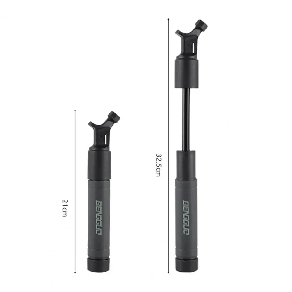 Hand Pump Compact Size Ergonomic Design Football, Basketball Pump Lightweight Sports Ball Air Pump with Inflation Needle