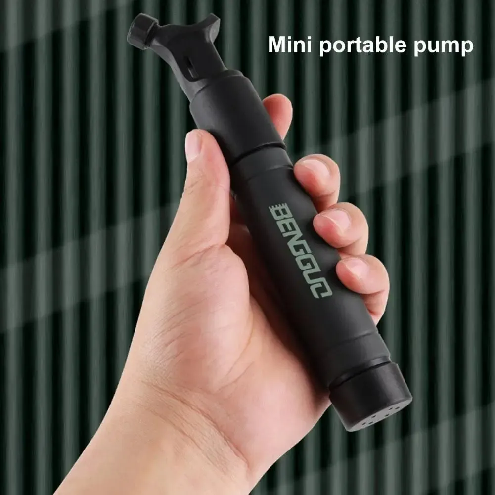 Hand Pump Compact Size Ergonomic Design Football, Basketball Pump Lightweight Sports Ball Air Pump with Inflation Needle