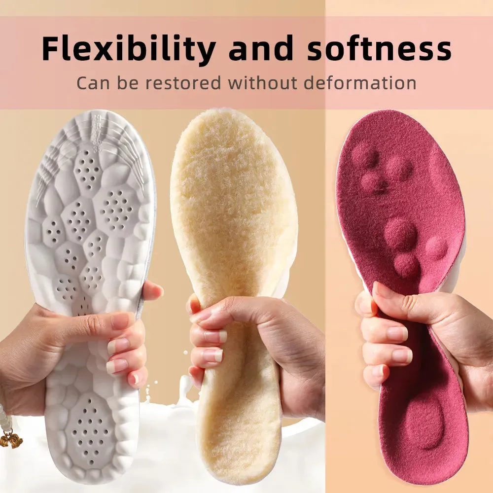Heated Shoe Insoles Foot Warming Pad Feet Warmer Sock Pad Mat Winter