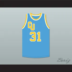 Hoffman 31 Cadwallader University Light Blue Basketball Jersey Fast Break