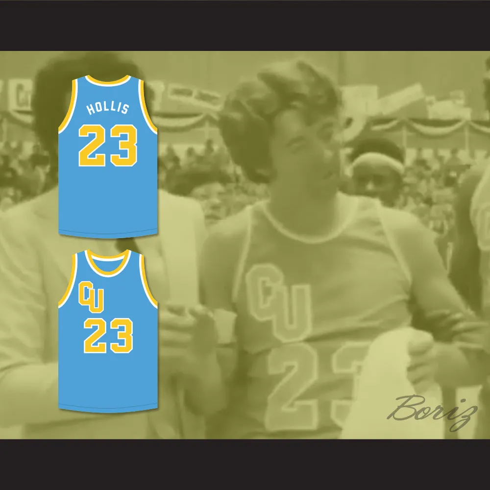 Hollis 23 Cadwallader University Light Blue Basketball Jersey Fast Break
